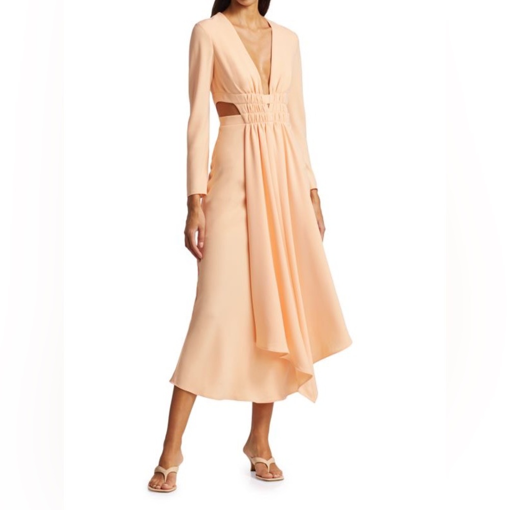 knee length dresses for ladies Acler Warfield Midi Dress main image 1